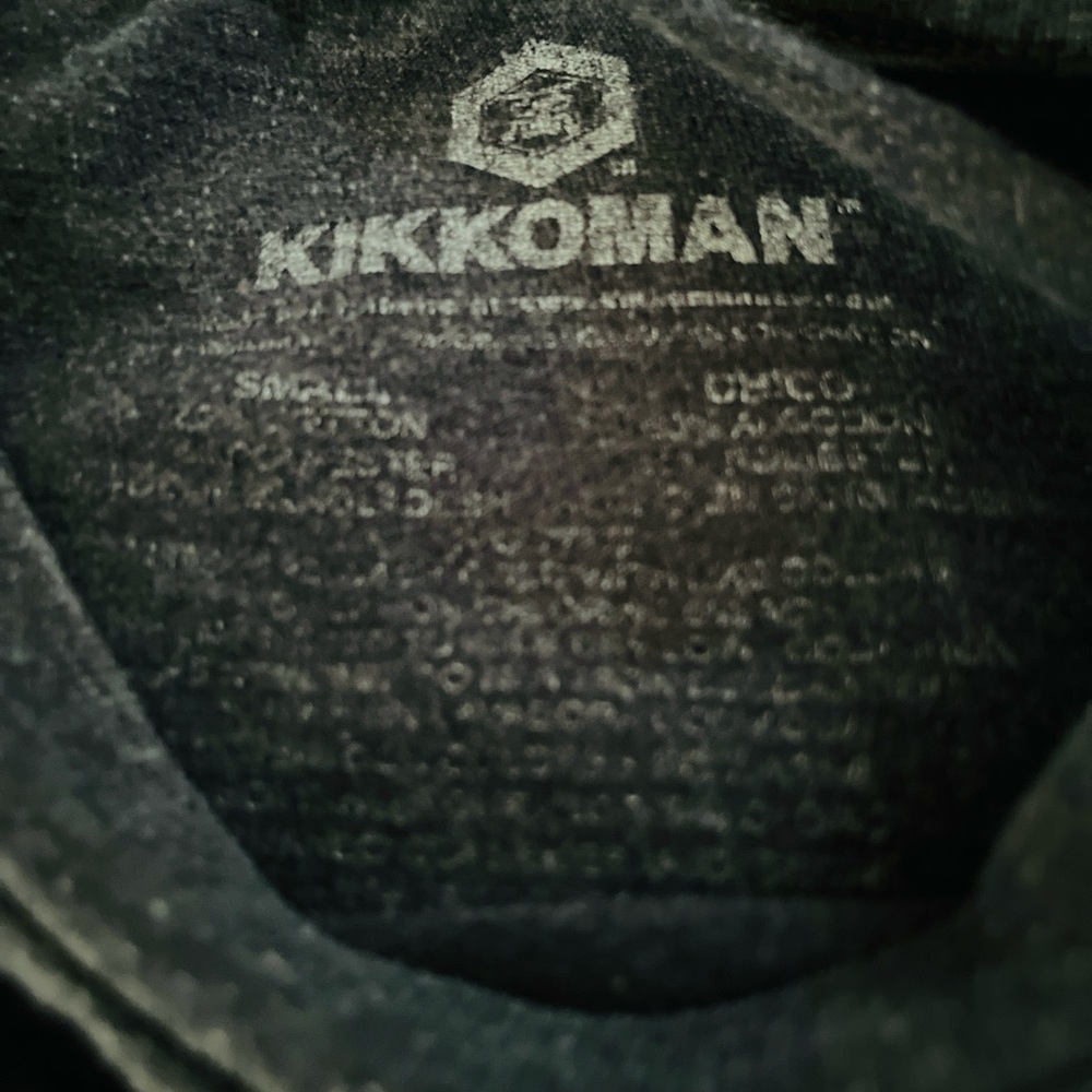 Kikkoman Soy Sauce Small Gray T-shirt - Picture 3 of 3